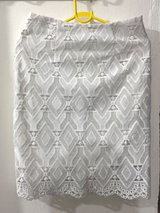 High- Waist Mid Skirt