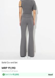 Chic Solid Co-ord Set
