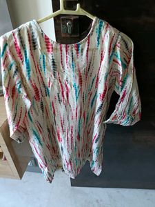 Tie-Dye Print Top