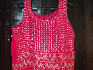 Heavy Party Wear Embellished Dress