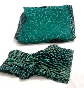 Beautiful Saree With Unique Color And Print