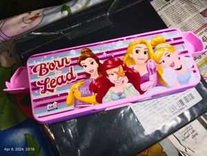 Disney Princess Duster Big Pencil Box For Kids