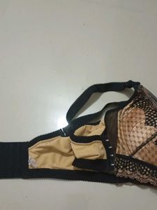 Black And Gold Bra