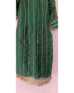 Beautiful Green Partywear Sharara Dress 👗