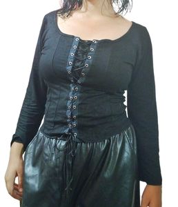 Black Corset Top