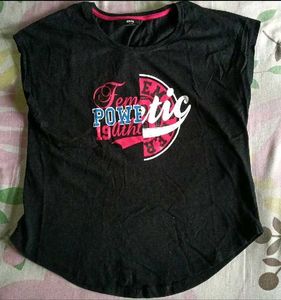 Black Graphic Tee