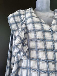 Korean Styled Chekered Tops