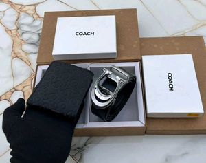 MIX BRANDED LV, COACH WALLET + BELT COMBO