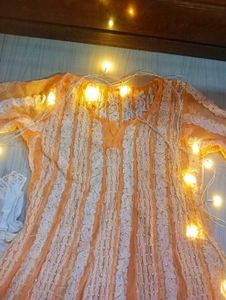 Vintage Style Orange Dress