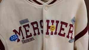 Varsity Style Embroidered Jacket