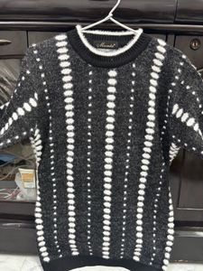 Striped Knit Sweater