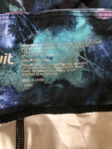 Circuit Blue Printed Leggings