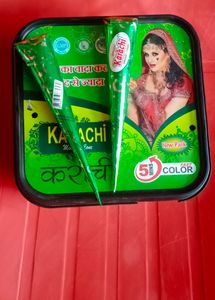 Karachi  Mhendi Cone 5 Mins Color