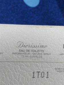 Collector&#39;s  Dior  Empty Diorissimmie EDT Mini