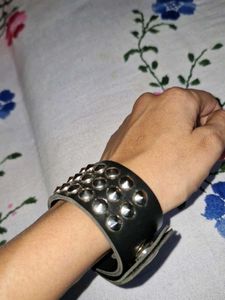 Studded Leather Bracelet