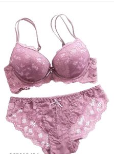 New sexy lingerie set Lavender Colour