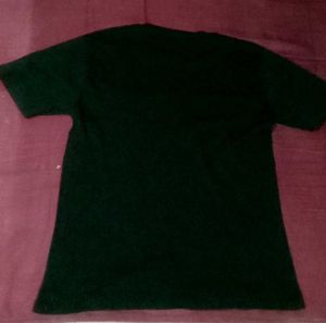 Black Graphic Print T-Shirt