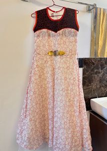 Floral Lace Party Dress