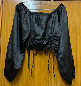 Black Crop Top