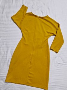 Mustard Long Sleeve Dress