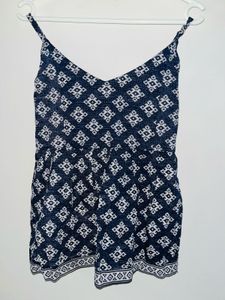 Patterned Romper