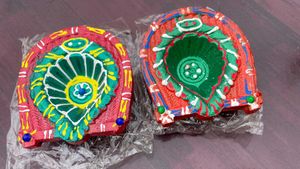 Navratri And Diwali Decorative Diyas