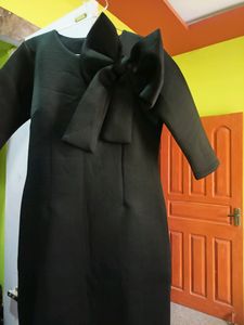 Little Black Bow Dress
