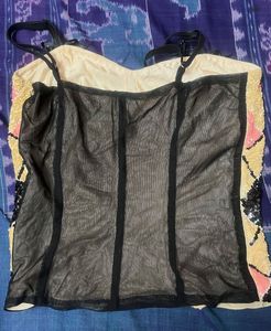 Sequin Embellished Crop Top