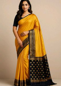 Elegant Yellow Saree