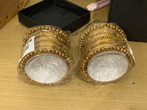 Golden Bangle Set