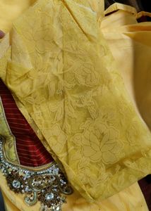 anarkali, bust size 34-36,heavy embroidery
