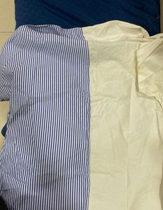 Off Shoulder And Baggy Shirt