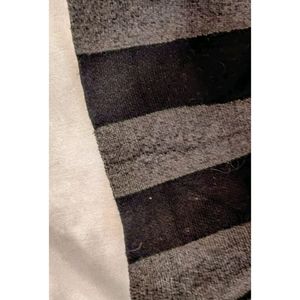 Black And Grey Cute Skater Skirt Warm Material