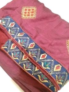 Purple Saree