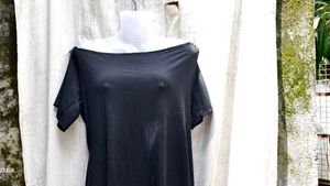 Black Off-Shoulder Dress