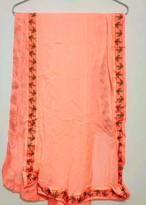 Light Orange Plazo Suit &amp; Dupatta 34 Bust