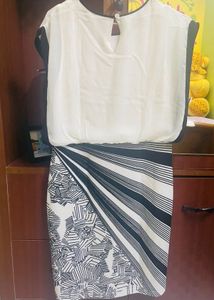 White &amp; Black Dress