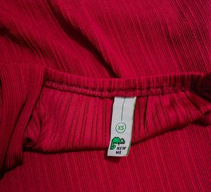 Red Maxi Bodycon Dress