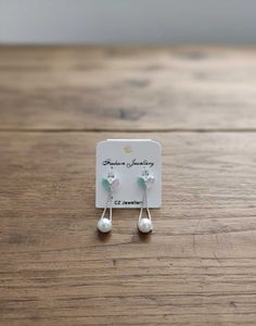 Elegant Pearl Drop Earrings