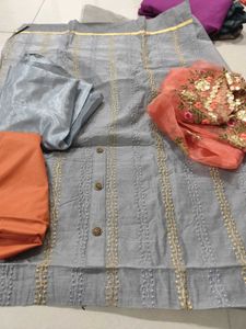 Party Wear Fancy Suit Material Sale
