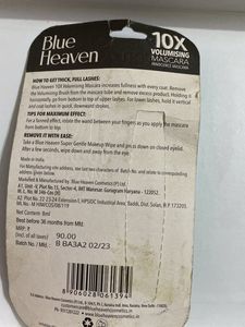 Blue Heaven 10X Volumizing Mascara