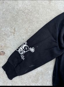 SALE 🪔Black Back Printed Hoodie