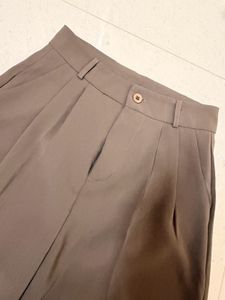 Olive Green Wide Leg Pants