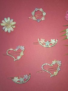 New 6 Piece Hair Clips