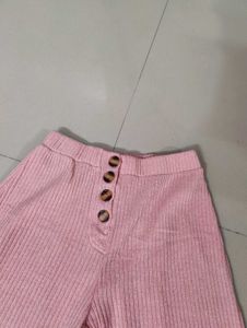 Pink Wide Leg trousers for women