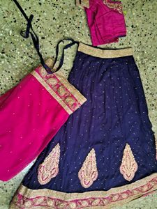 BRIDAL HALF SAREE