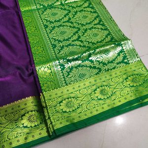 Elegant Banarasi Silk Satin Saree