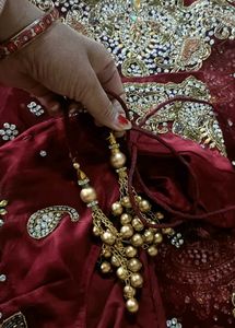 Maroon Embroidered Lehenga Choli