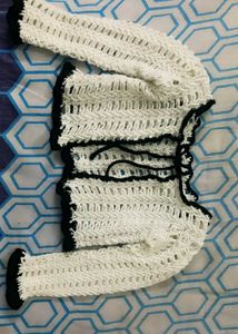 Crochet Knit Top