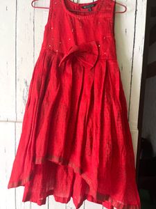 lifestyle brand Red dress with lining